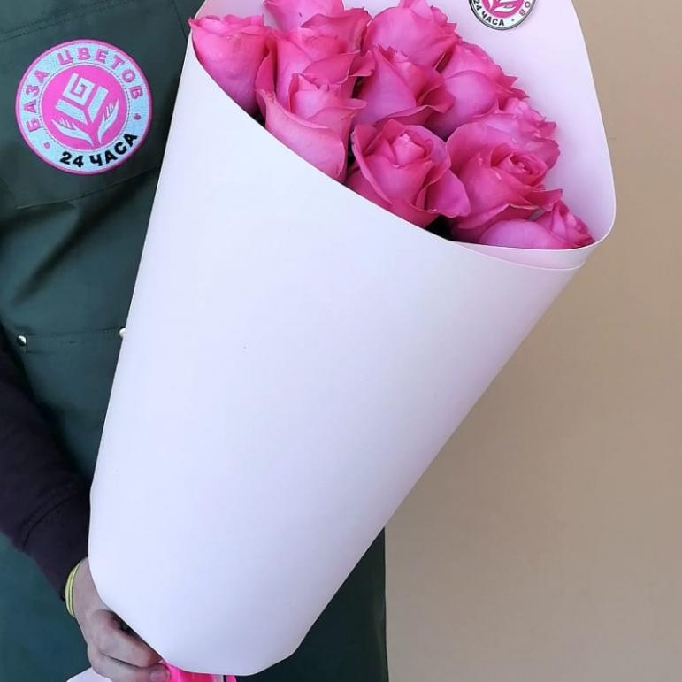 Букеты из розовых роз 70 см (Эквадор) код товара - 196768