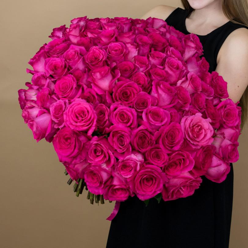 Букеты из розовых роз 40 см (Эквадор) [articul  93224]